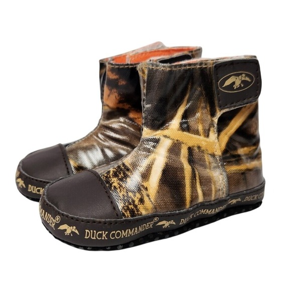 Other - Kids Duck Commander Camo Boots Infant Size 5 Muddy Water Hunting Shoes
